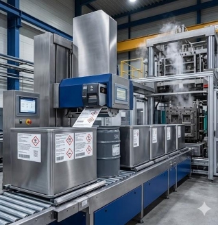 Etiquetado integrado de alta resistencia e impresión variable para producción a gran escala.