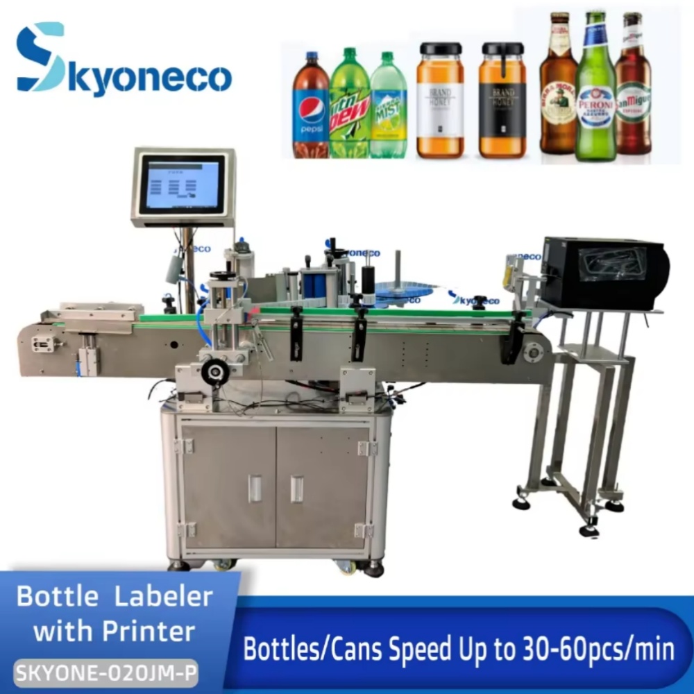 Fully automatic round bottle Labeling Machine