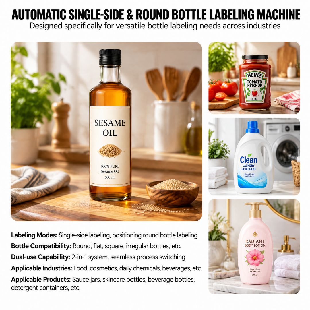 Automatic  labeling machine Application